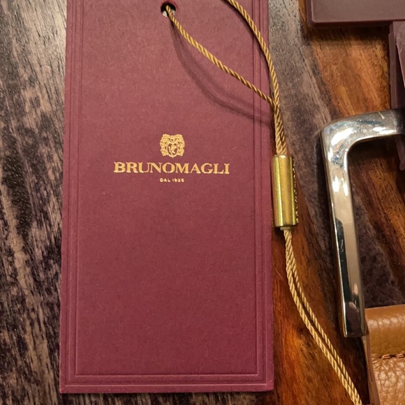 Brunomagli Cognac Men’s So Gorgeous Belt - Picture 2 of 8